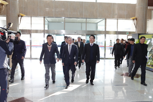 문재인 새정치민주연합 당대표 진도군 방문 이미지