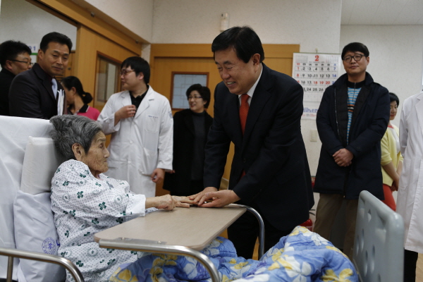 설 명절 군,경 및 사회복지시설 위문 이미지