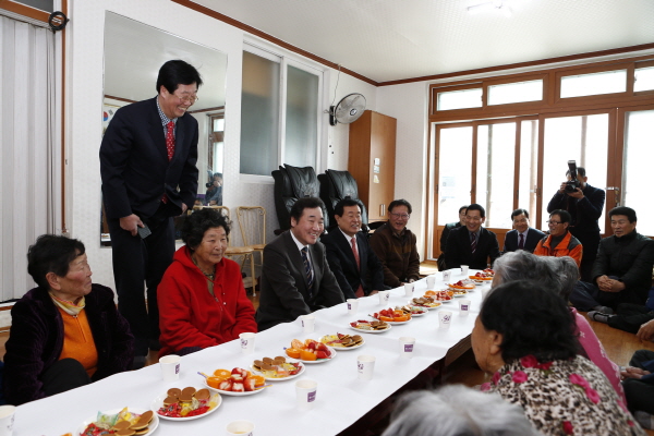 이낙연 전남도지사와 진도군민과의 대화 이미지