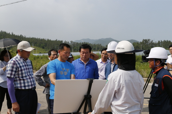 고군지막, 의신송군, 의신수품 사업현장 방문 첨부#2