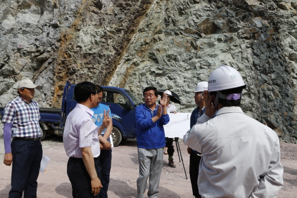 고군지막, 의신송군, 의신수품 사업현장 방문 첨부#3