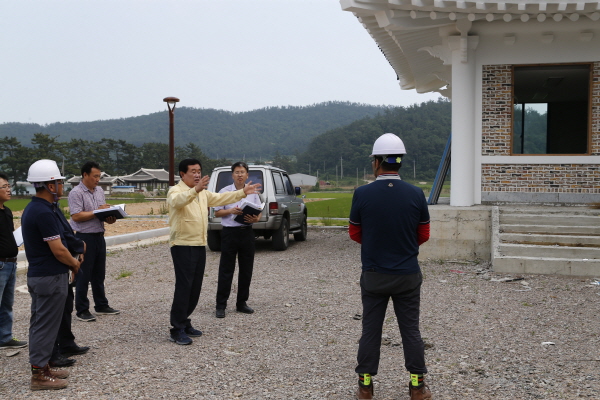 죽림권역단위 종합정비사업 현장 방문 이미지