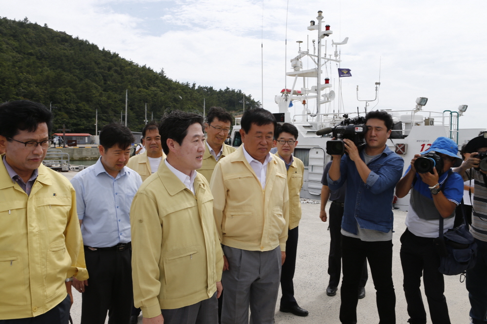 유기준 해양수산부장관 세월호 사고해역 방문 첨부#2