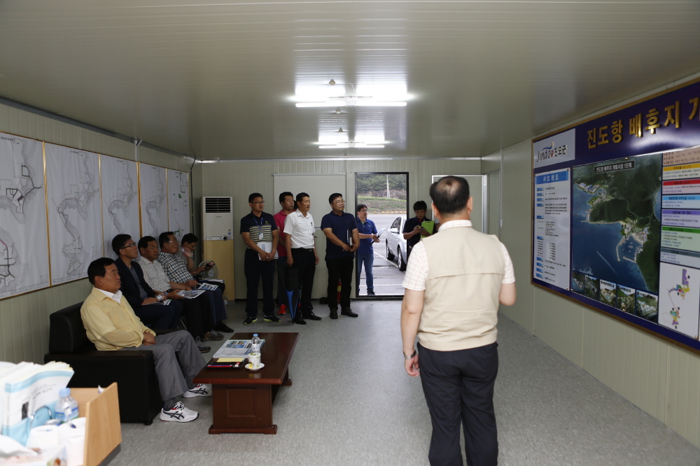 지산면 권역별 종합정비사업 현장 방문 첨부#3