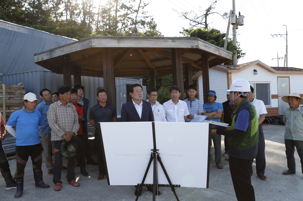 군내 신기, 고군 벌포, 의신 수품 사업현장 방문 첨부#3