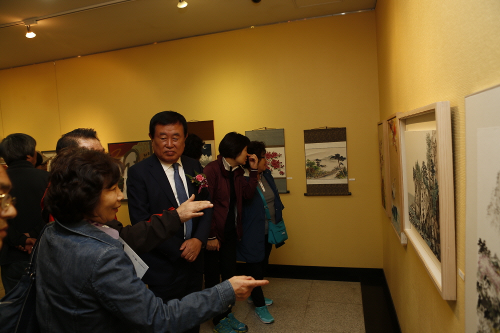 한국화 구상회 전시전 첨부#3