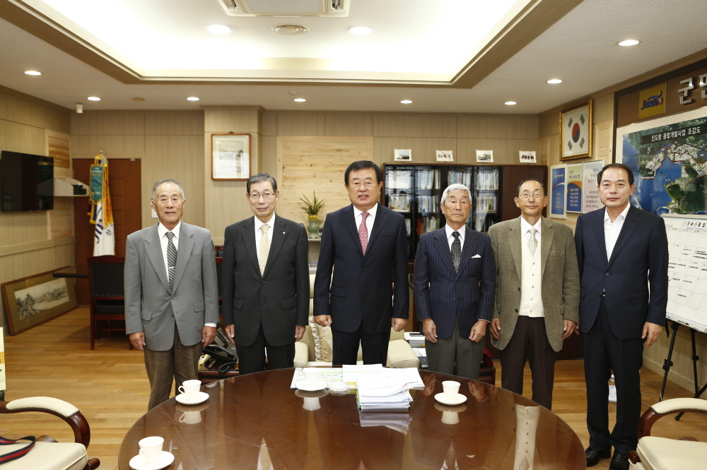 일본 구루시마 후속 진도군 방문 이미지