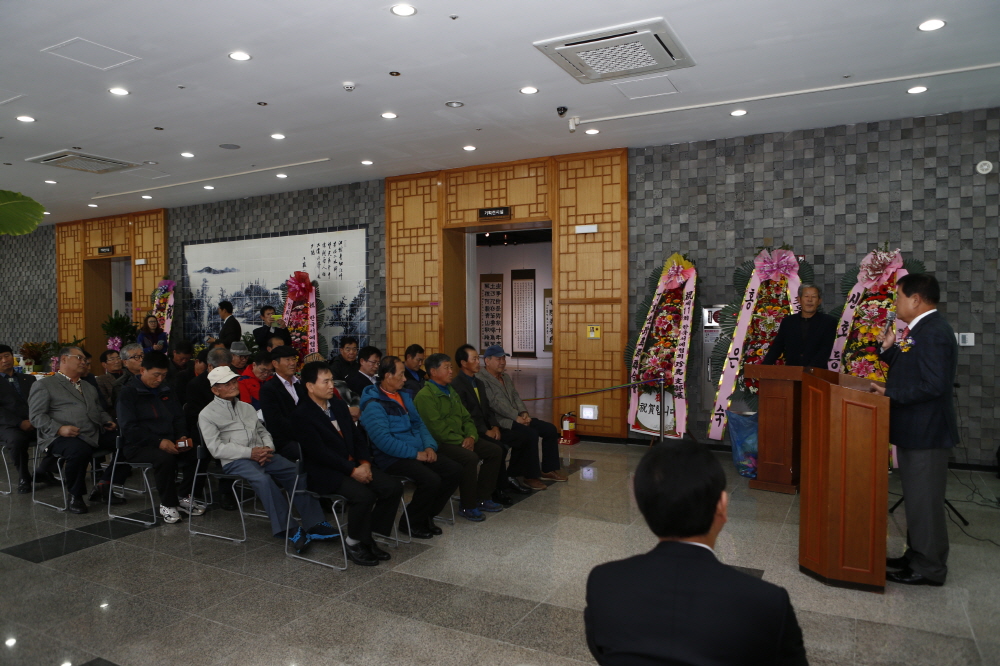 사)한국서예협회 진도군지부 전시전 이미지