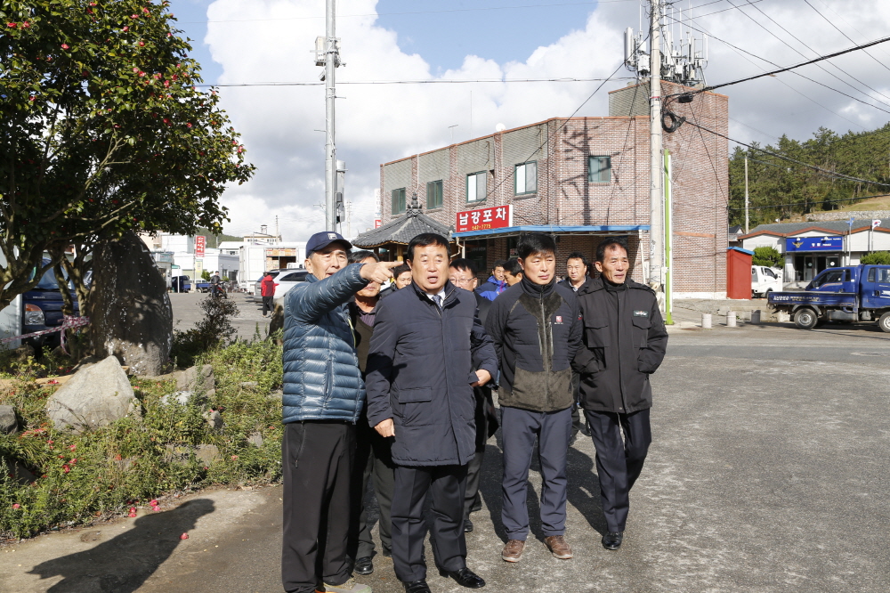 지산권역 종합소재지 정비사업 현장 방문 첨부#2