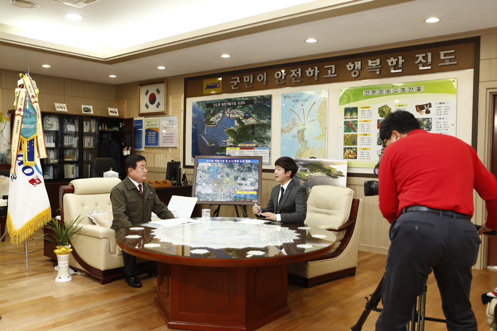 목포MBC 뉴스데스크 신년대담 이미지