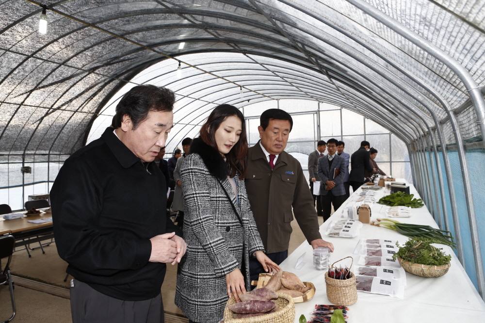 이낙연전라남도지사 미스팜진도농부 방문 이미지
