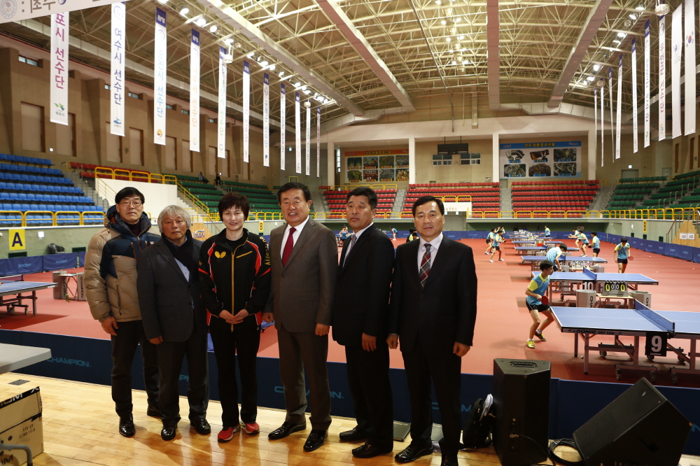 동계합숙훈련 선수단 격려 첨부#2