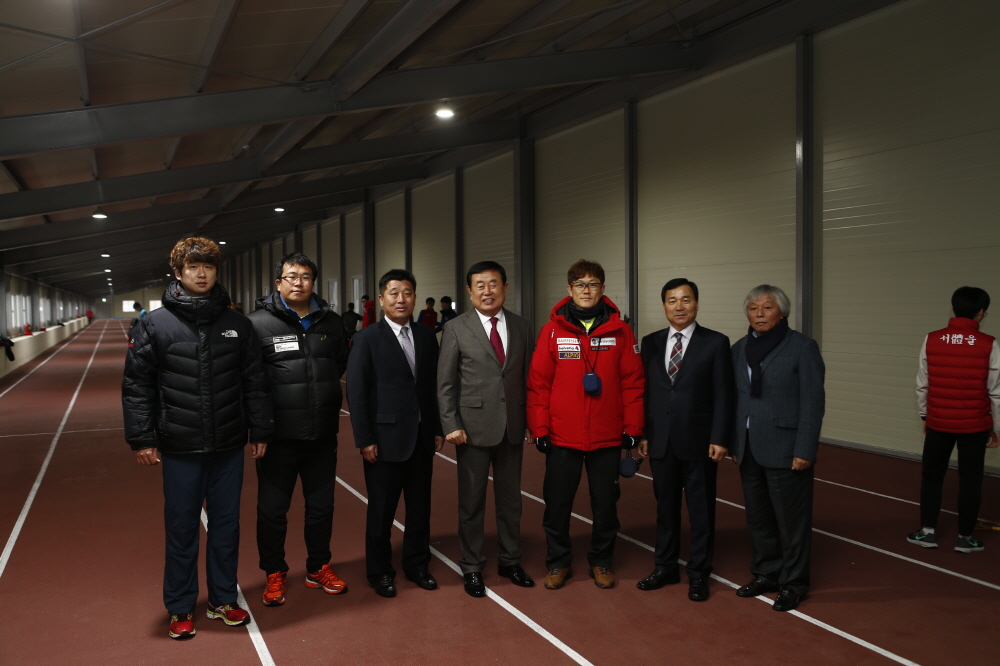 동계합숙훈련 선수단 격려 첨부#3