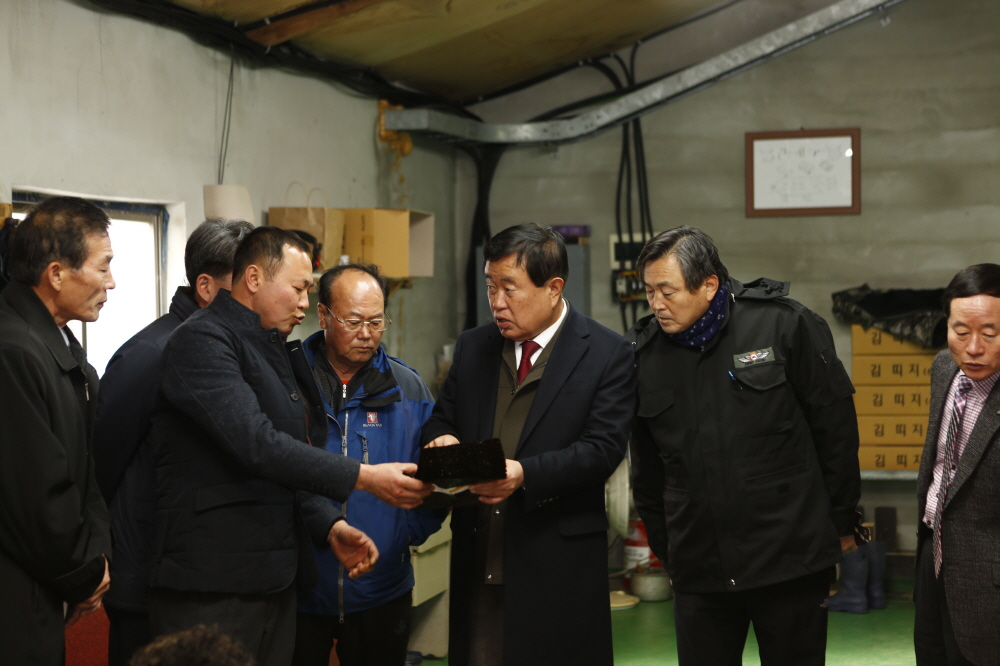 수산물 가공업체현장 방문 이미지