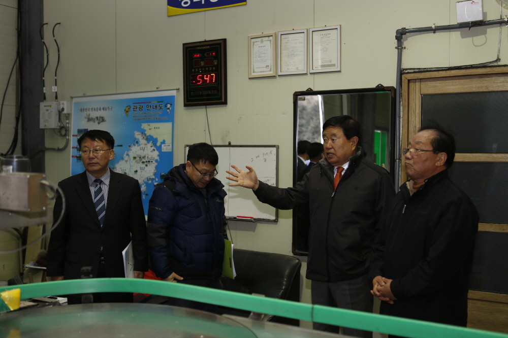 농산물가공실서 사업현장 방문 첨부#5