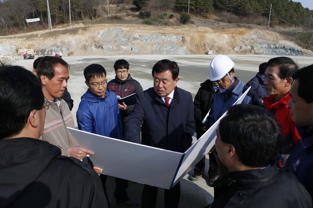 진도읍 주요개발사업 현장방문 첨부#2