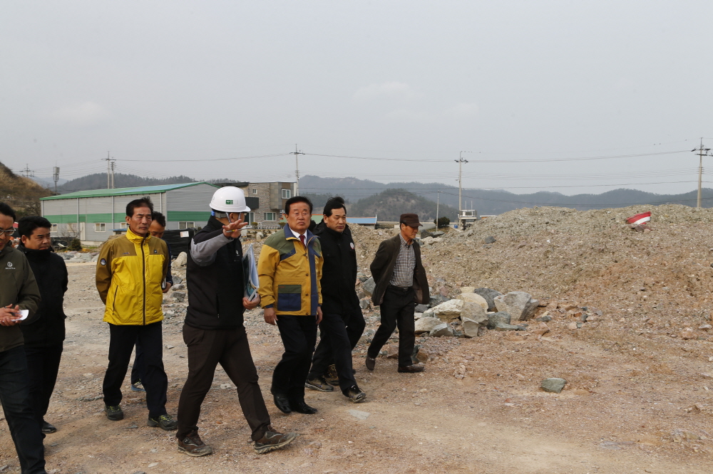 의신면 주요개발사업현장 방문 첨부#3
