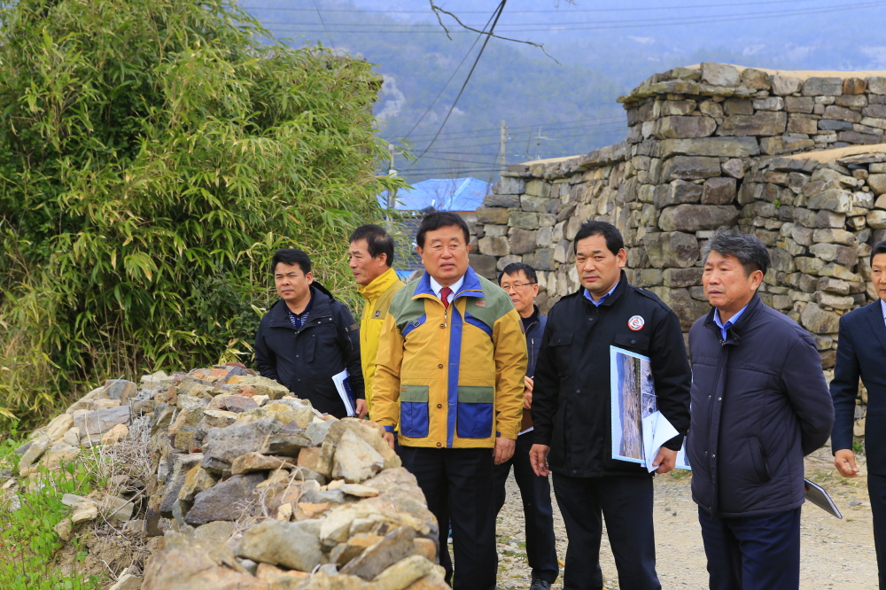 임회면 주요개발사업현장 방문 이미지