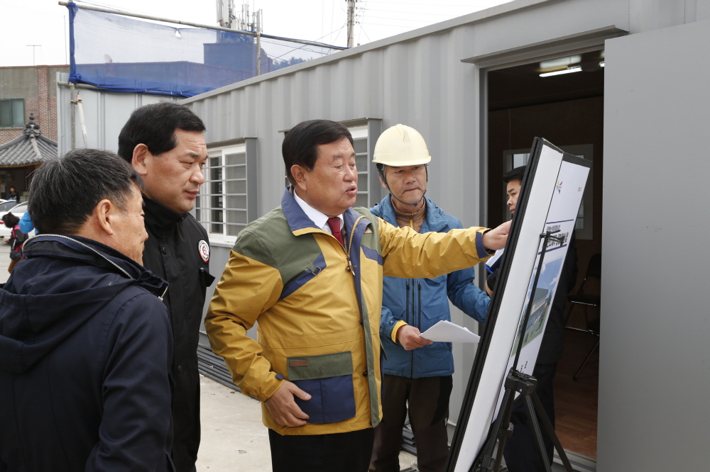 지산면 주요개발사업현장 방문 첨부#2