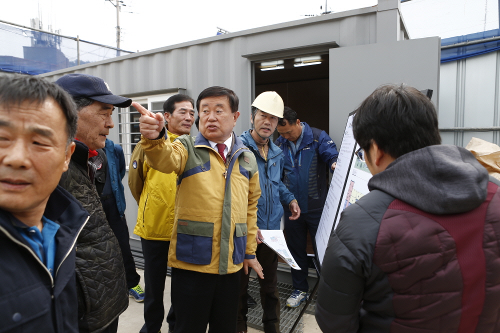 지산면 주요개발사업현장 방문 첨부#3