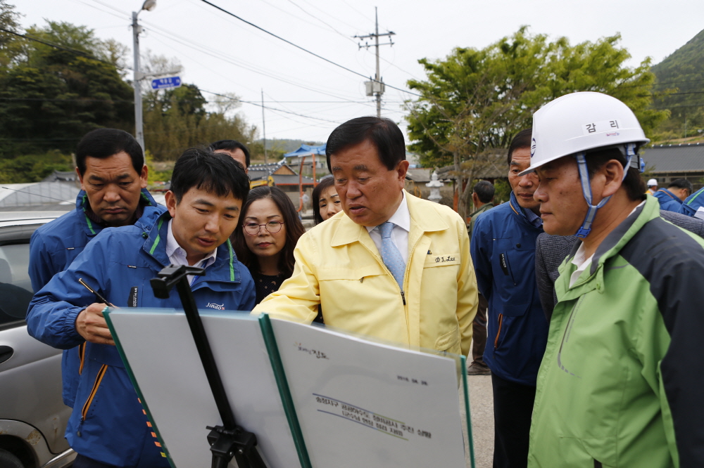 임회면 주요개발사업현장 방문 이미지