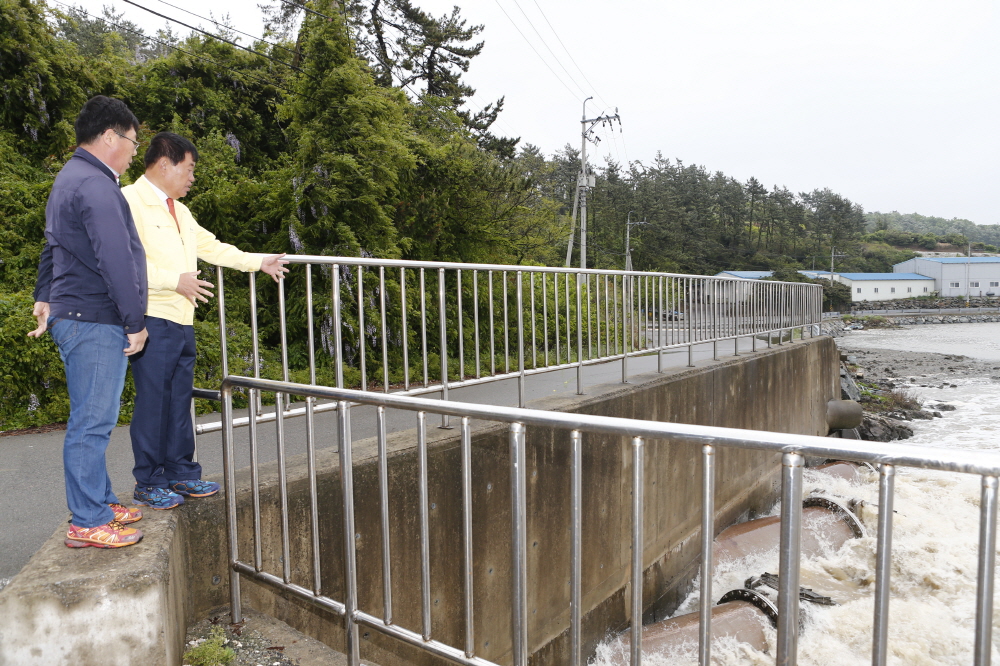 폭우취약지역 현장점검 이미지