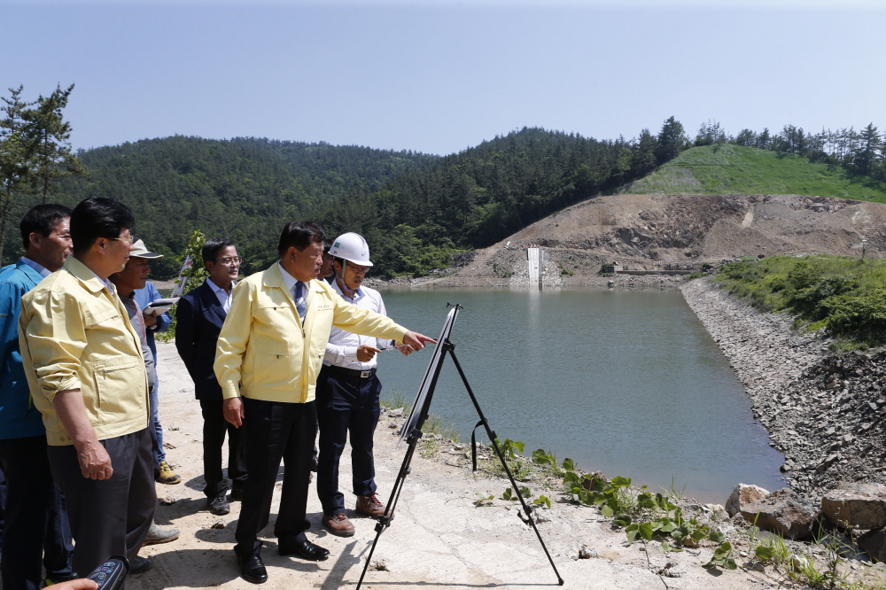 진도읍, 고군, 군내 주요개발사업현장 방문 이미지