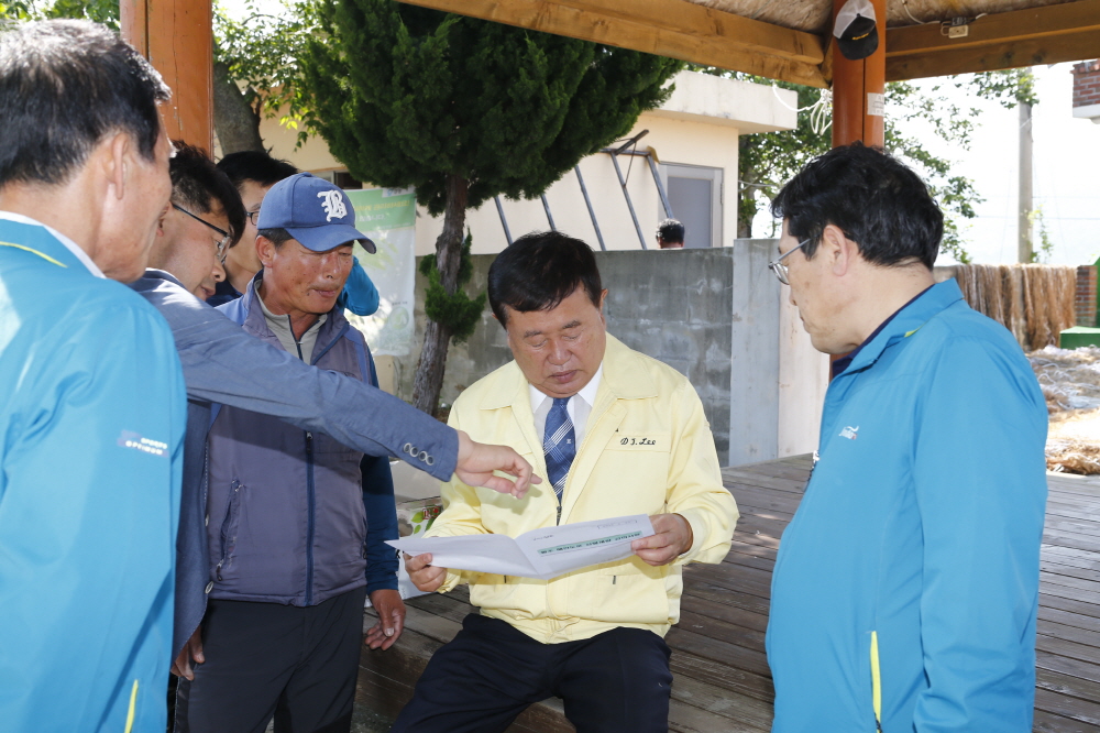 진도읍, 고군, 군내 주요개발사업현장 방문 첨부#2