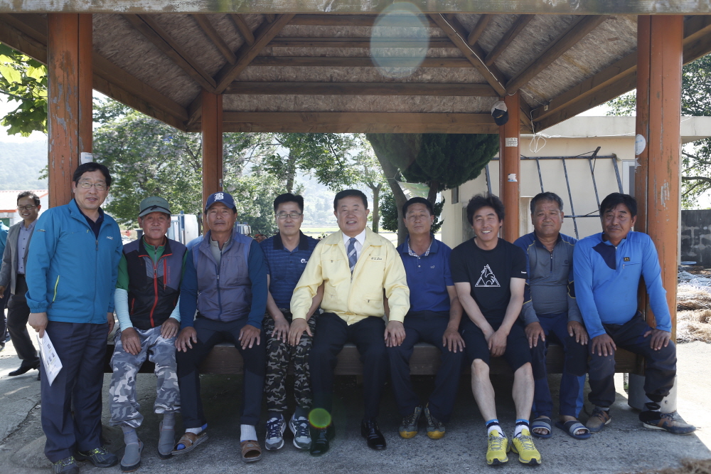 진도읍, 고군, 군내 주요개발사업현장 방문 첨부#3