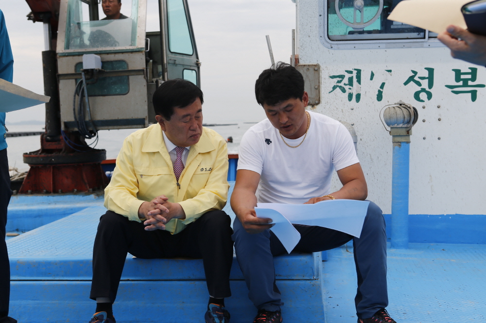 전복양식섬 사업현장 방문 첨부#2