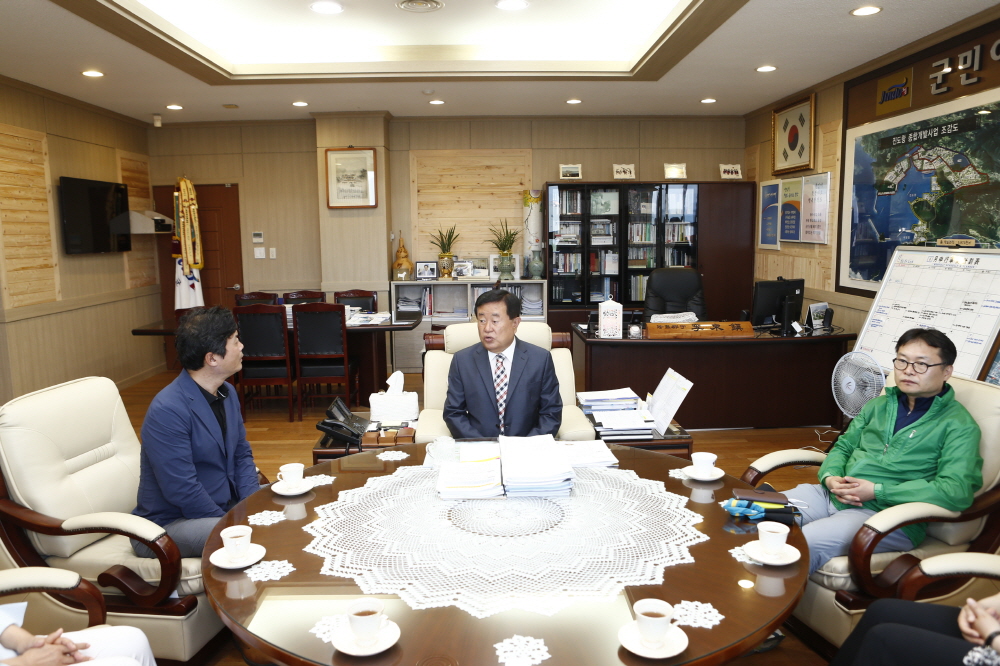 자매결연도시 부천시 진도군 방문 이미지