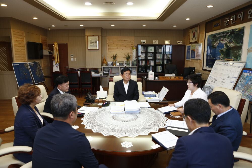 진도군-목포중앙병원 만성신부전환자 의료지원 업무협약식 이미지