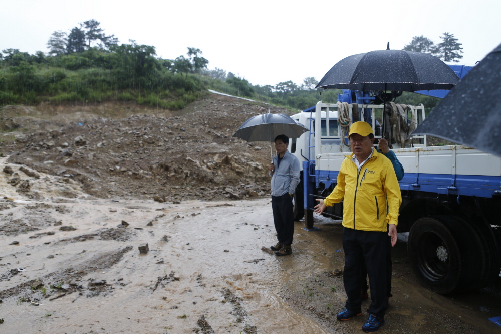 장마철 호우주의보에 따른 침수피해 예상지역 현장 점검 첨부#3