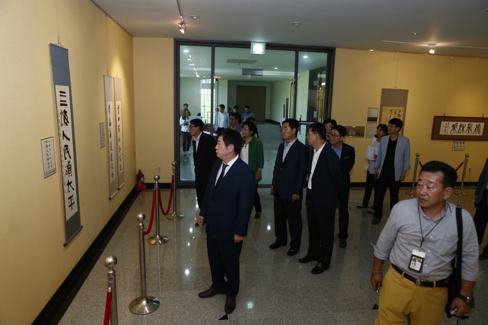 자멸결연도시 용인시장 방문 이미지