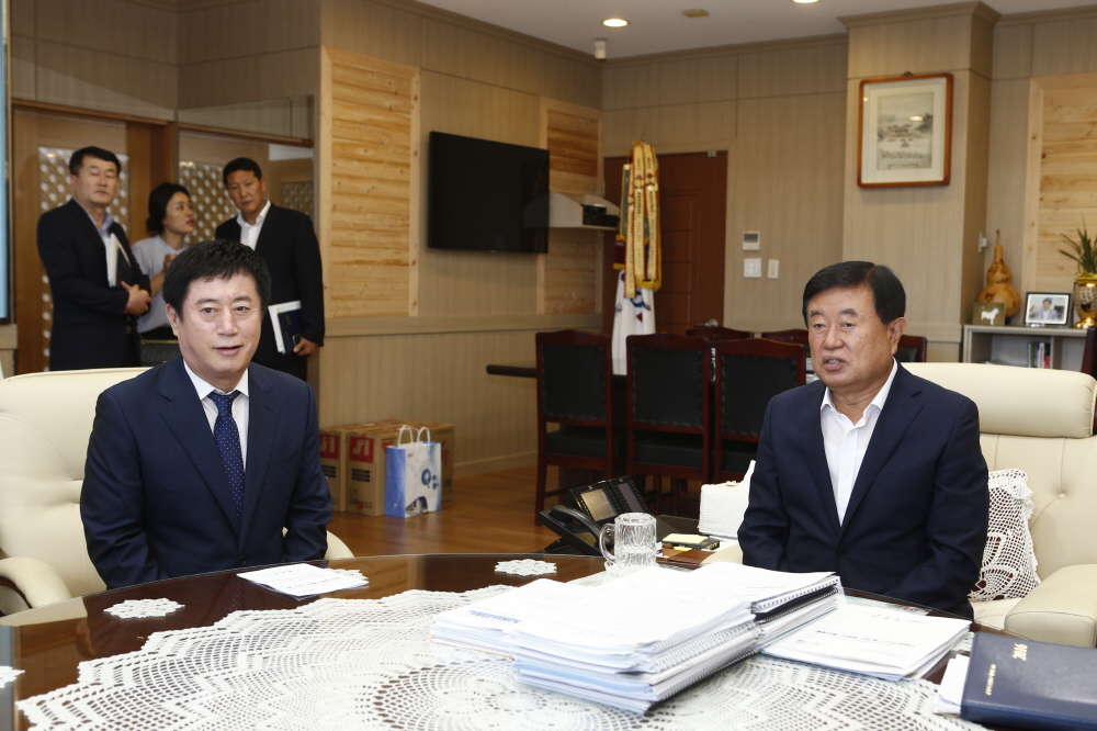 자멸결연도시 용인시장 방문 첨부#2