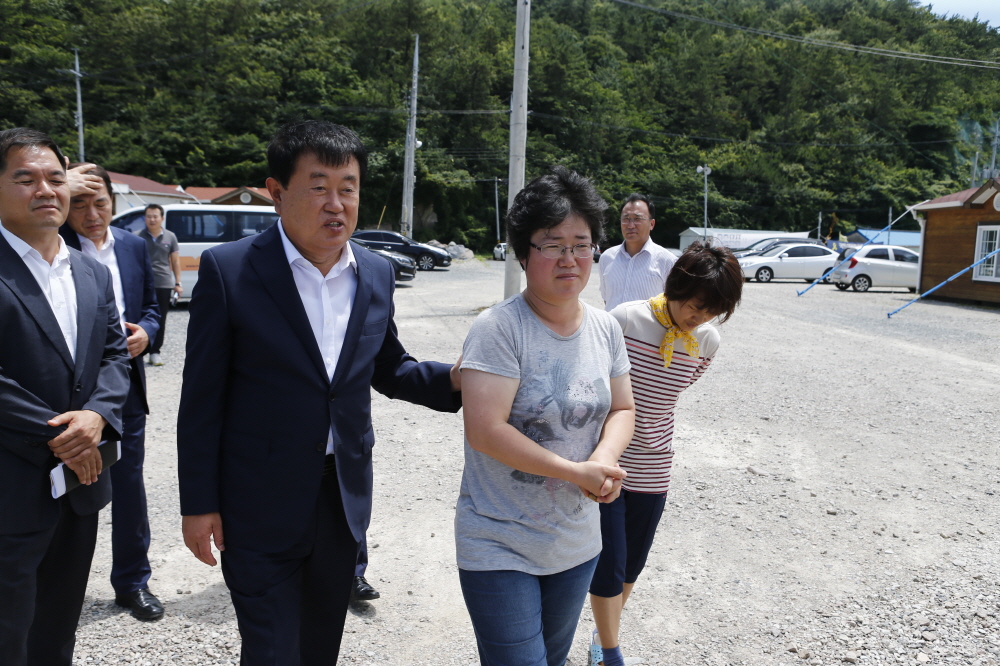 김영석해양수산부장관 진도항 방문 첨부#3