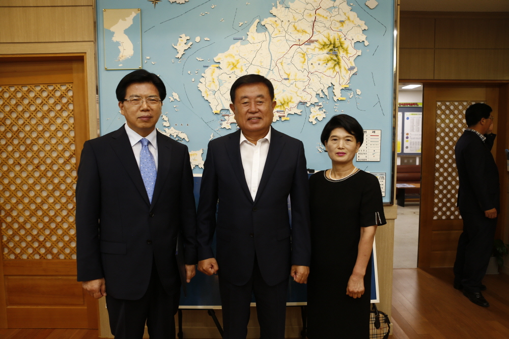 이순만부군수 취임식 이미지