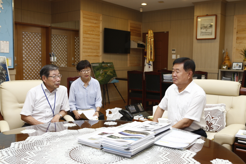 에히메현 이마바리시 이바라비북 고등학교 학생 진도군 방문 첨부#2