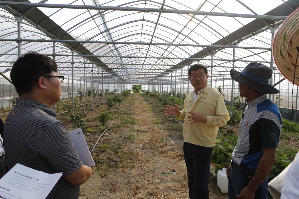 농산물 가공시설 및 농업시설 방문 이미지