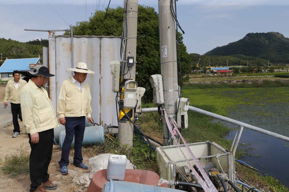 농작물 가뭄피해현장 방문 첨부#2