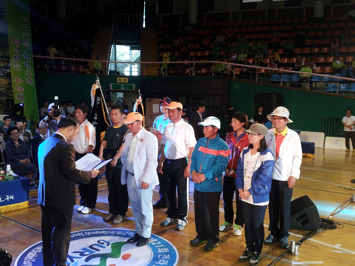 진도군, 제21회 전남 장애인 체육대회 출전 종합 6위 달성 이미지