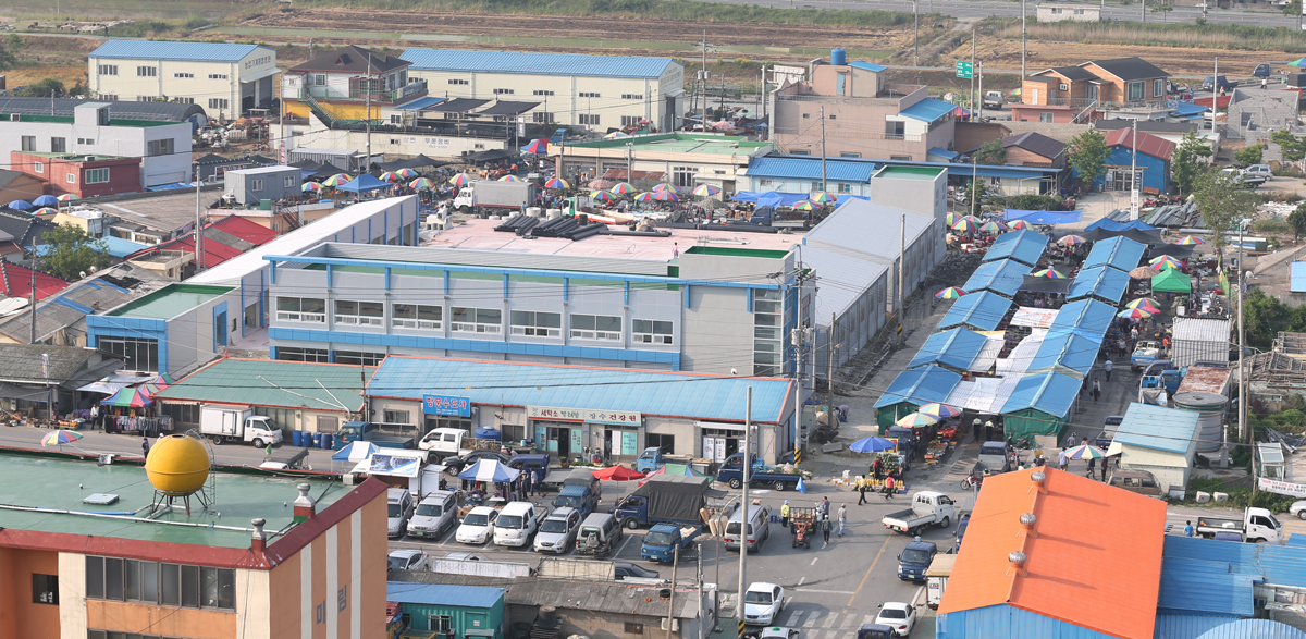 진도 조금시장 현대화 사업 8월말 완공 이미지