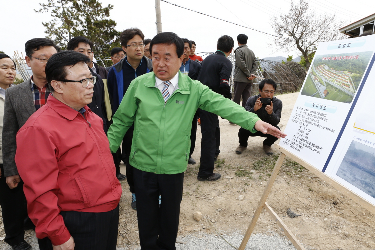 이동필 농식품부 장관, 진도군 방문 ＇현장소통＇ 이미지
