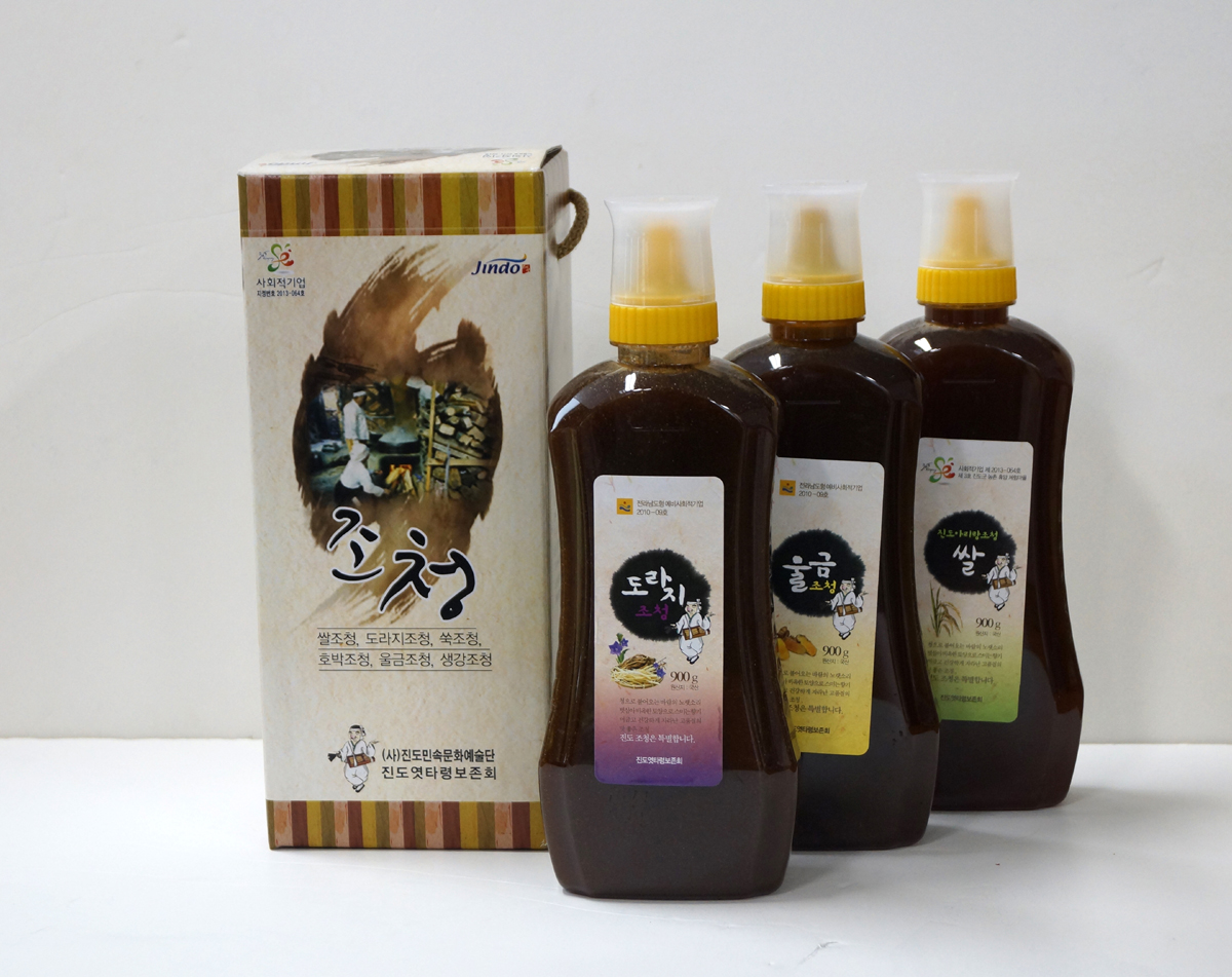 진도 아리랑 조청, 전남도지사 품질인증 획득 이미지