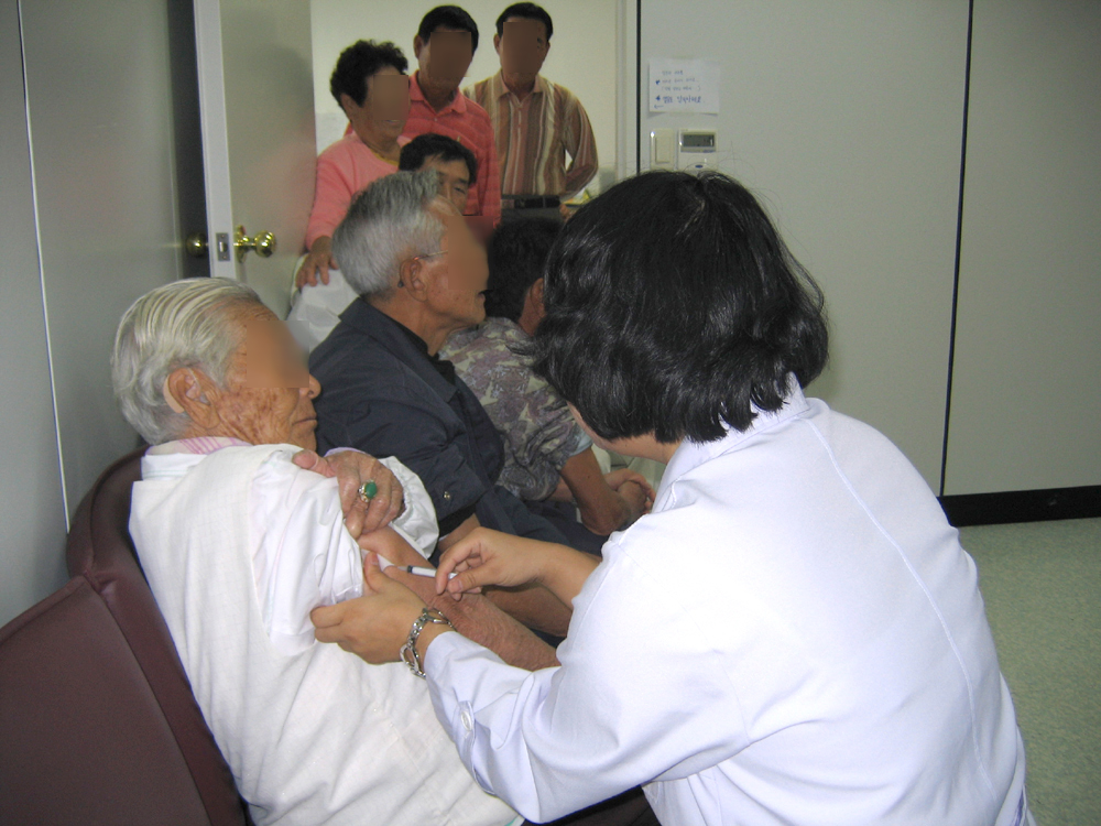 진도군 ‘노인 독감 무료 예방접종’ 실시 이미지