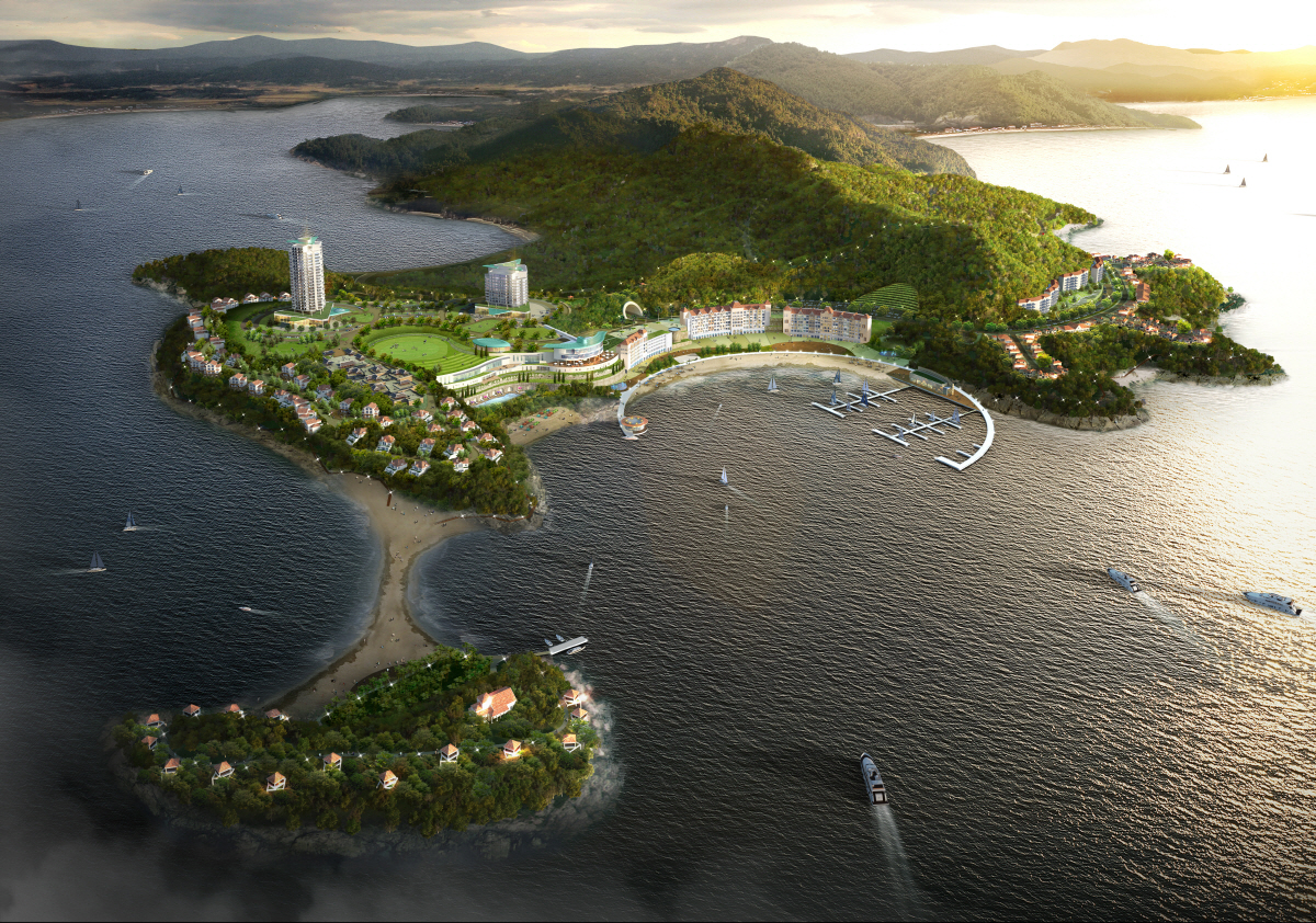 진도 대명리조트…˝국내 최대 1,000실 규모로 2016년 9월 착공˝ 이미지