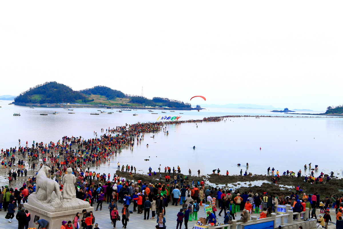 진도 신비의 바닷길 축제, 3년 연속 대한민국 최우수축제 선정 이미지