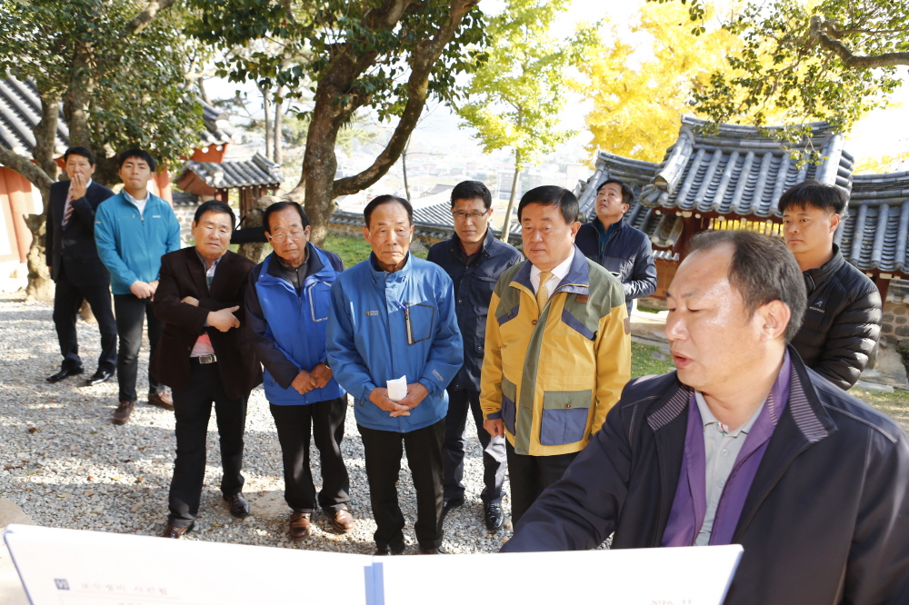 주요개발사업현장 방문 이미지