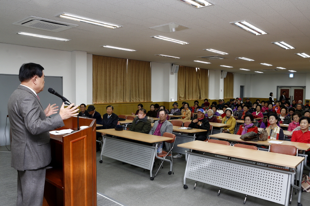 노인대학 특강 이미지