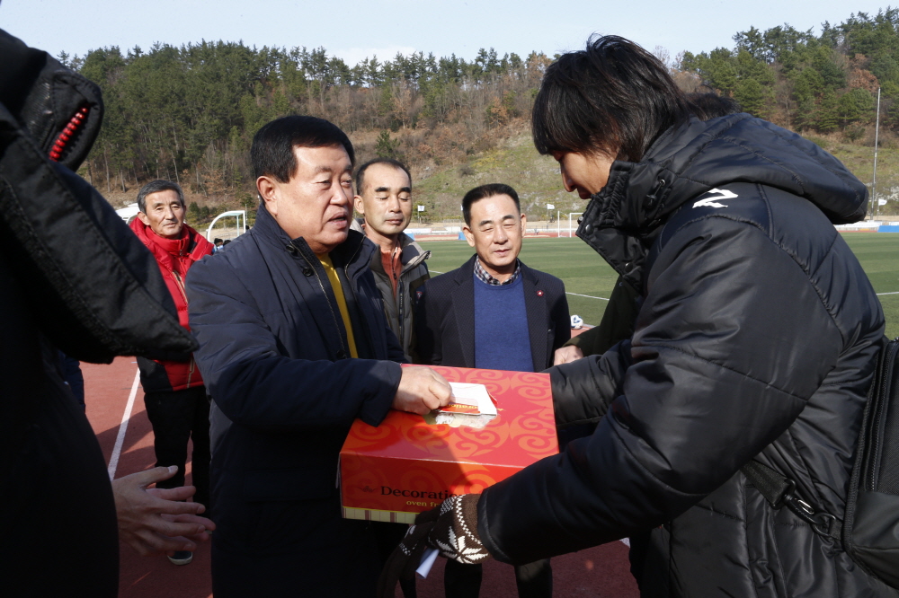제1회 진도아리랑배 U-14 국제축구대회 참가선수단 격려 첨부#2